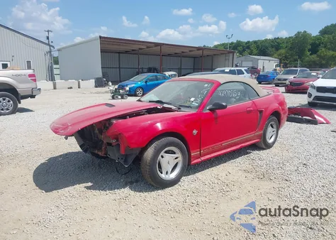 1999 Ford Mustang из США, поврежденный, VIN 1FAFP4440XF179535